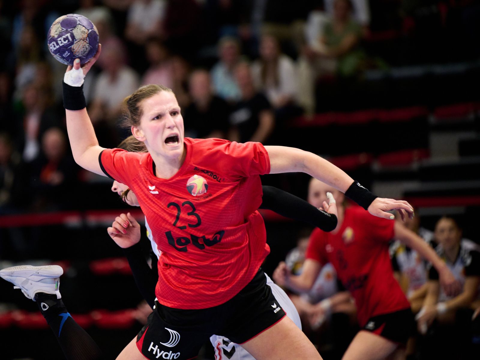 HISTORISCHE ZEGE BELGISCHE VROUWEN IN EK-KWALIFICATIE