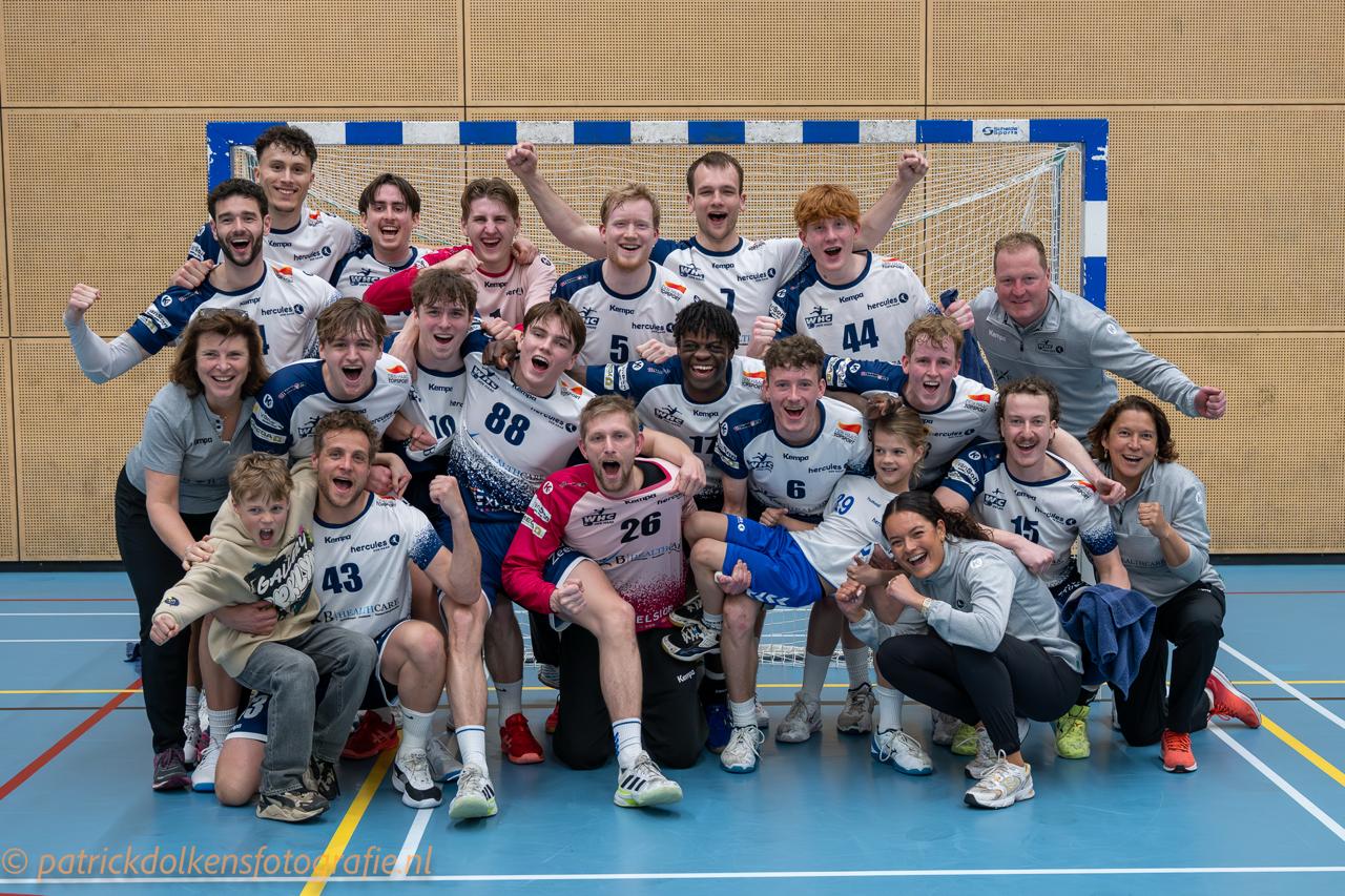 WHC/HERCULES GOOIT SPANNING VAN ZICH AF TEGEN SCHOTKRACHTIG BFC