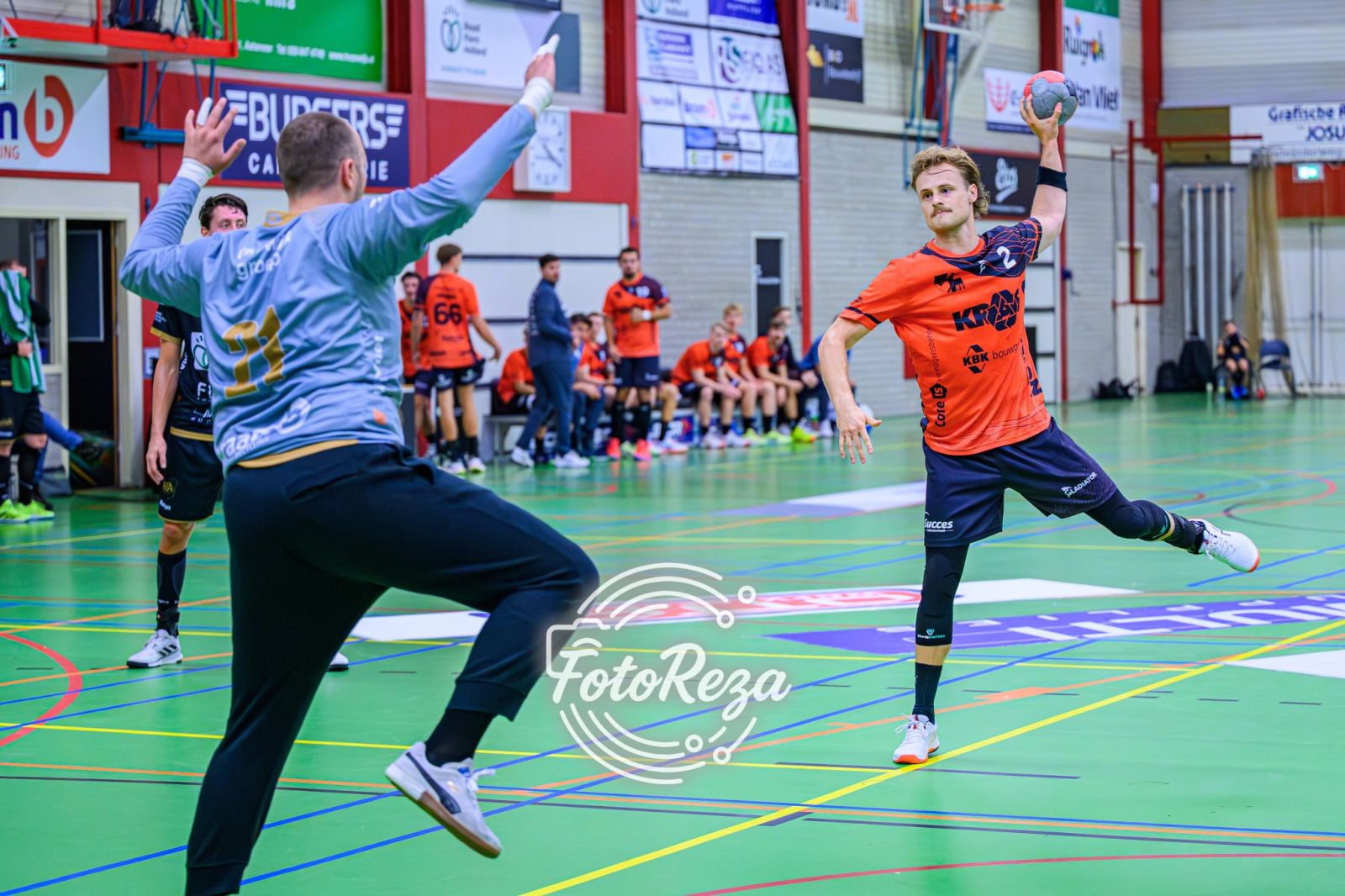 DE GLANZENDE HANDBALLOOPBAAN VAN ROBIN NAGTEGAAL