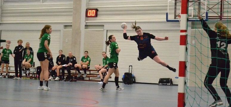 HMC-DAMES HOUDEN DE PUNTEN IN 'T VEER