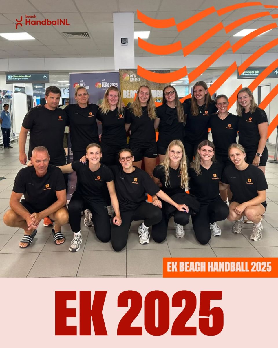 BEACH HANDBALL: VROUWEN NAAR EK 2025 TURKIJE