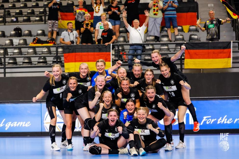 DEUTSCHLAND U18 WILL EINE GUTE KONZENTRATION IN DER HAUPTRUNDE HALTEN |  Ausgangspunkt des Handballs