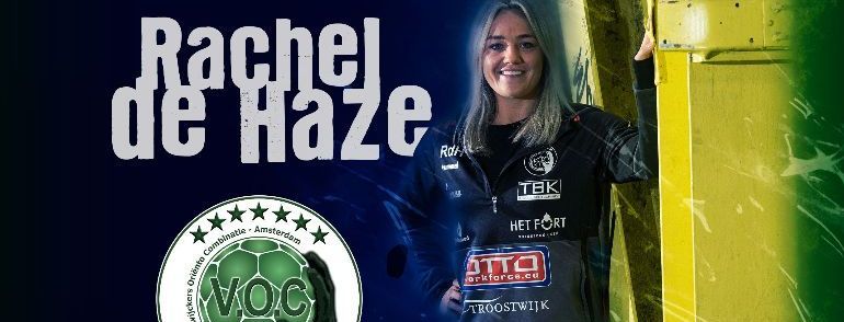 Rachel de Haze twee jaar langer als trainster bij VOC Amsterdam